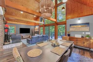 Μια τηλεόραση ή/και κέντρο ψυχαγωγίας στο Stay at Chalet 11