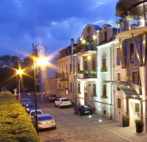 Budova, v ktorej sa apartmánový hotel nachádza