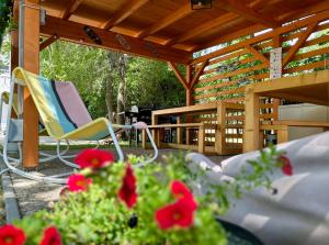 Balkón nebo terasa v ubytování Balaton Wave Apartments