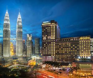 Nespecifikovaný výhled na destinaci Kuala Lumpur nebo výhled na město při pohledu z hotelu
