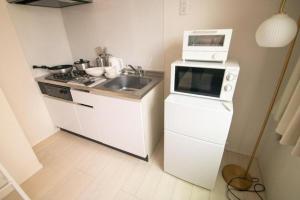 Kuchyň nebo kuchyňský kout v ubytování SCS202, 20 mins to Skytree, 30 mins to Ueno and Ginza