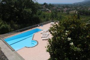 Swimmingpoolen hos eller tæt på Alla Villa