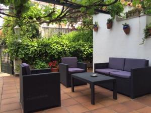 Zahrada ubytování Hostal Restaurant Jose Luis