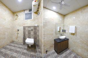 Koupelna v ubytování FabHotel Skylight Inn - Artemis Hospital Gurgaon