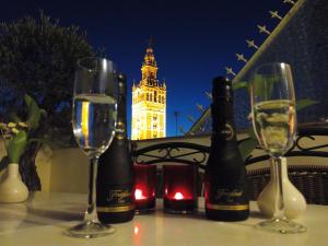 Nápoje v ubytovaní Hotel Palacio Alcázar