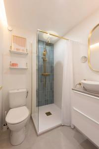 Ванная комната в La Casita - Studio Confort avec Terrasse - Emplacement parfait - La Grande Motte, Montpellier