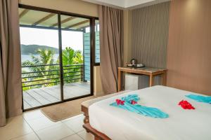 Postel nebo postele na pokoji v ubytování VILLA KIKI Seychelles + 34 fotografií
