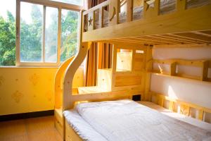 Postel nebo postele na pokoji v ubytování Notting Hill Hostel