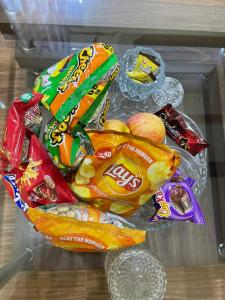 公寓内部或周边提供的食物