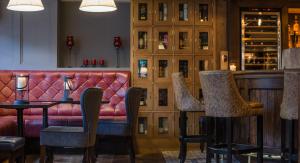 Et sittehjørne på Court Yard Hotel