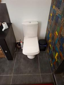 Koupelna v ubytování Marabunta studio