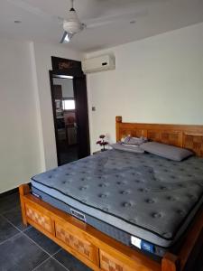 Postel nebo postele na pokoji v ubytování Marabunta studio