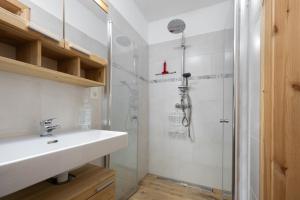 Koupelna v ubytování Ferienwohnung Immenhof + 12 fotografií