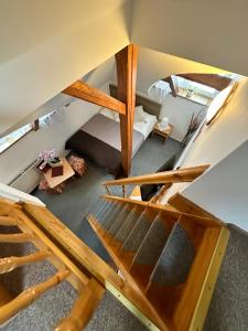 Postel nebo postele na pokoji v ubytování Hotel Vladimír