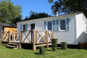 Κήπος έξω από το Mobil-home