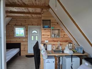 Kuchyň nebo kuchyňský kout v ubytování Durmitor Viewpoint