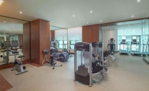 Γυμναστήριο ή/και όργανα γυμναστικής στο Hilton Doha The Pearl