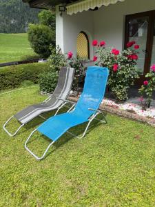 Vonkajšia záhrada v ubytovaní Ferienwohnung am Golfplatz