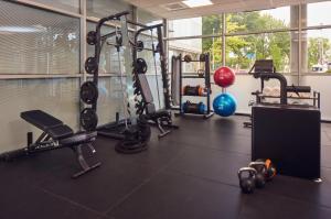 Fitness centrum a/nebo fitness zařízení v ubytování WestCord Art Hotel Amsterdam 4 stars