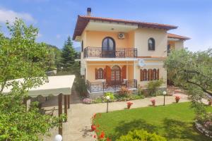 Κήπος έξω από το Villa Rosa
