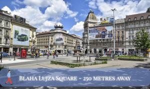 Výhľad na mesto Budapešť alebo výhľad na mesto priamo z apartmánu