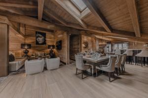 Veitingastaður eða matsölustaður á Ultima Hotel Gstaad
