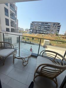 Μπαλκόνι ή βεράντα στο Luxury apartment in Prishtina