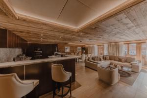 Setusvæði á Ultima Hotel Gstaad