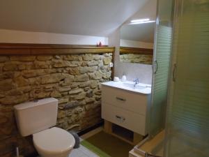 Kúpeľňa v ubytovaní La Ferme aux Sangliers - Micalet