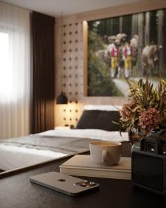 Posezení v ubytování Hotel- Restaurant Krone