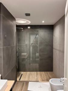 Koupelna v ubytování Hotel Delta Premium