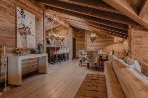 Setusvæði á Ultima Hotel Gstaad