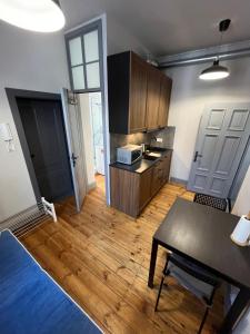 Kuchyňa alebo kuchynka v ubytovaní City center apartment-Wrocławska