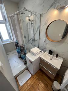 Kúpeľňa v ubytovaní City center apartment-Wrocławska