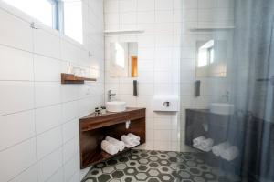 Kupatilo u objektu Hótel Skógafoss by EJ Hotels