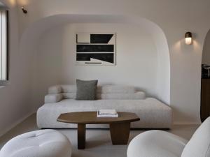 Posezení v ubytování Andronis Luxury Suites