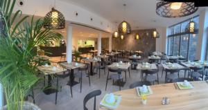 Restaurace v ubytování Hôtel WELLNESS EAU DE ROCHE Durbuy