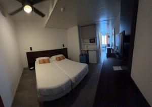 Letto o letti in una camera di Calvy