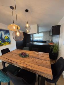Kuchyň nebo kuchyňský kout v ubytování Apartment Barbara