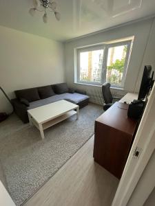 TV a/nebo společenská místnost v ubytování Sedulinos apartment