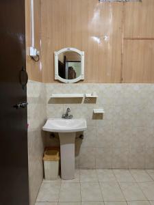 Koupelna v ubytování The calm corner