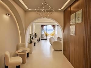 Posezení v ubytování Andronis Luxury Suites