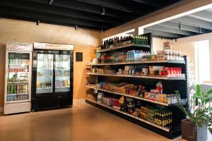Supermarket nebo jiné obchody v  prázdninového domu nebo okolí
