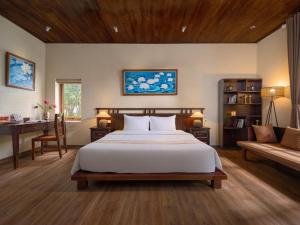 Ένα ή περισσότερα κρεβάτια σε δωμάτιο στο Mua Valley Lodge