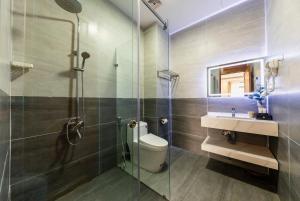 Baðherbergi á Olagi Hotel 2