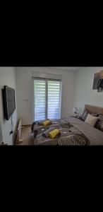 TV a/nebo společenská místnost v ubytování Apartman Ema