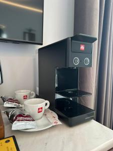 Kuchyň nebo kuchyňský kout v ubytování Mert Boutique Hotel