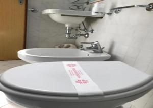 Koupelna v ubytování BB cris