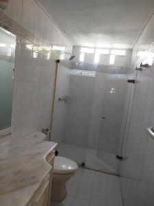 Koupelna v ubytování Hotel Milan Cartagena