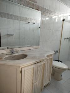Koupelna v ubytování Hotel Milan Cartagena